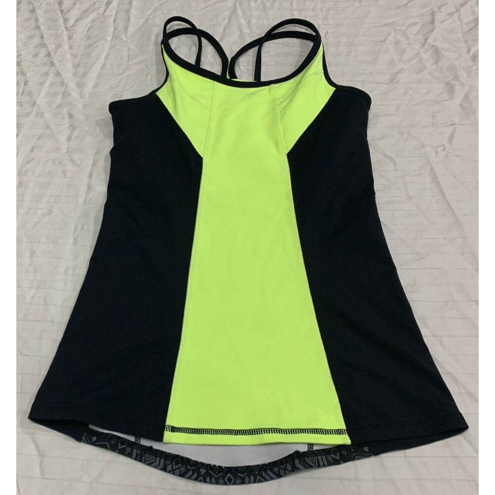 KYODAN WOMENS ATHLETIC TANK TOP WITH BUILT BRA SIZE XS